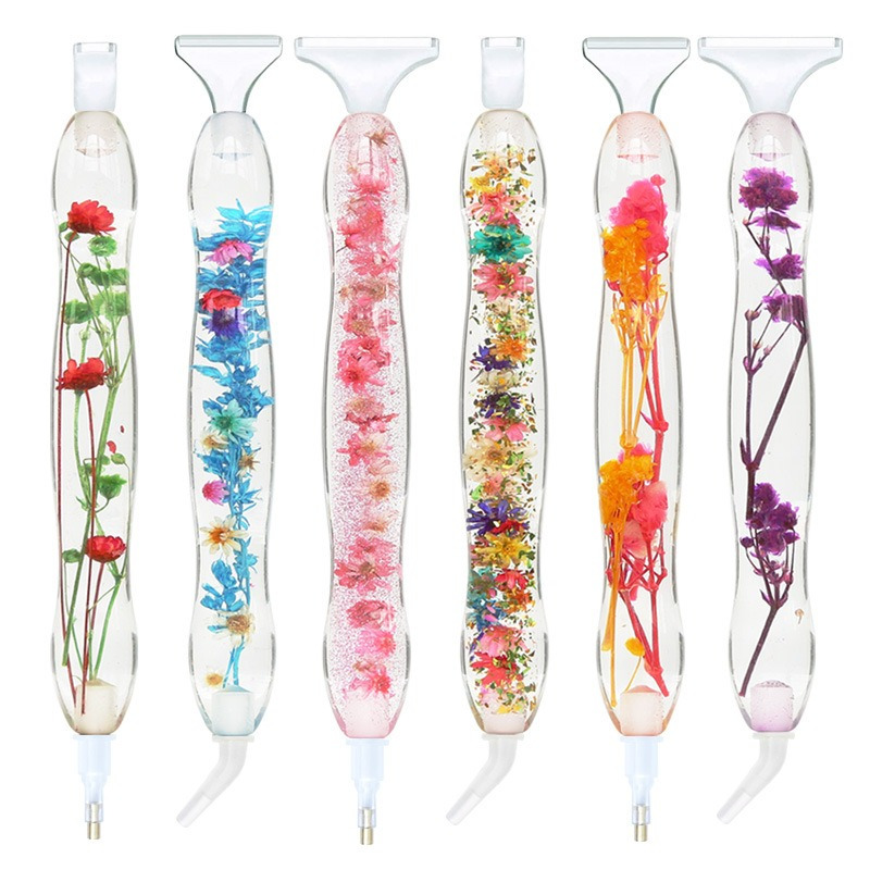 Resin Craft Ideas - 1 zestaw długopisów do malowania diamentami