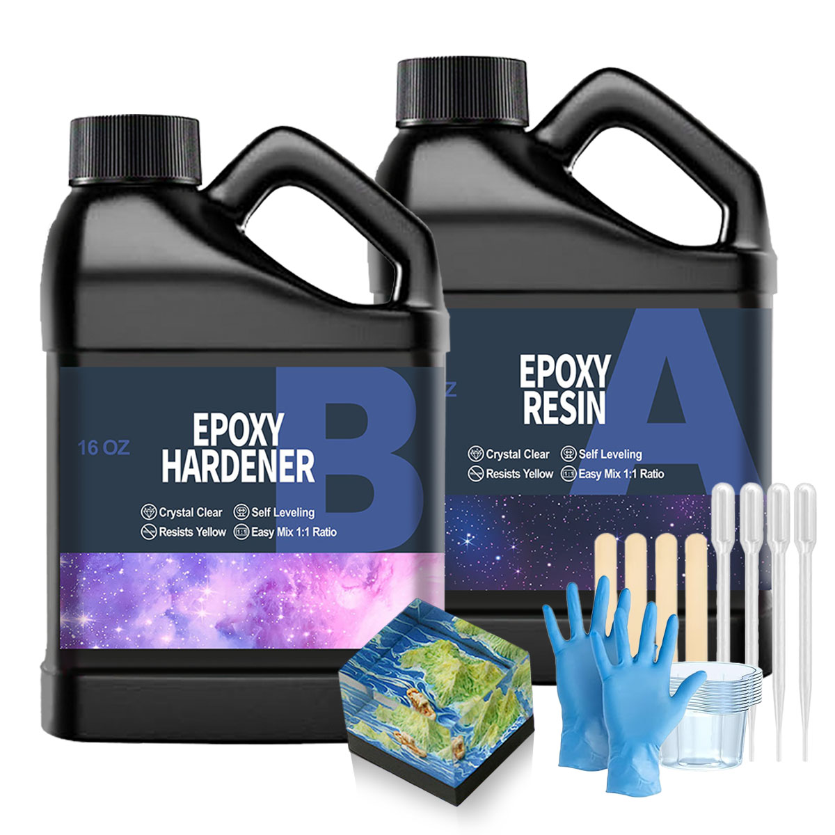 Zestaw przezroczystej żywicy e – Resin Jewelry Kit recenzja i cena