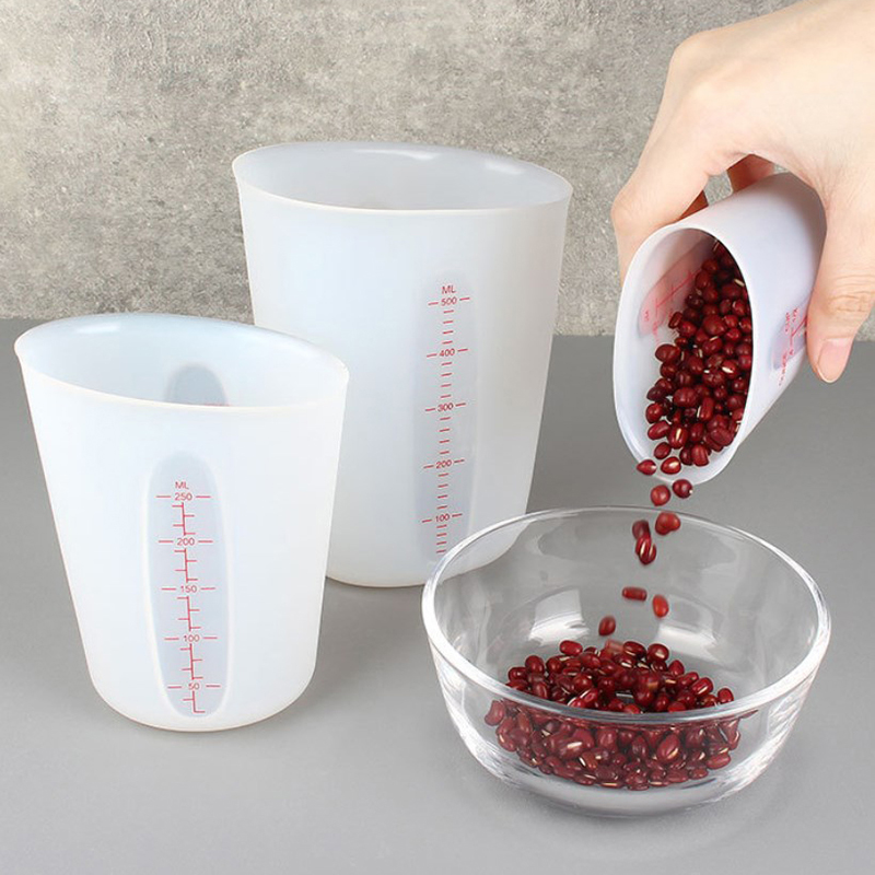 125/250/500ml silikonowe narzę – Mixing Cup Silicone recenzja i cena
