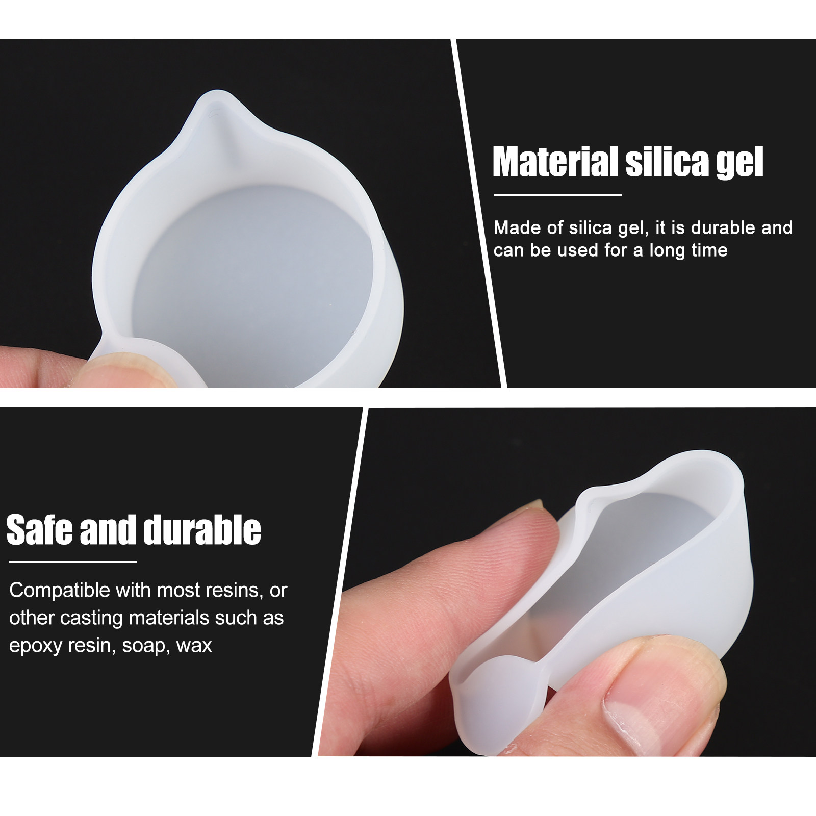 1 zestaw silikonowych narzędzi – Mixing Cup Silicone recenzja i cena
