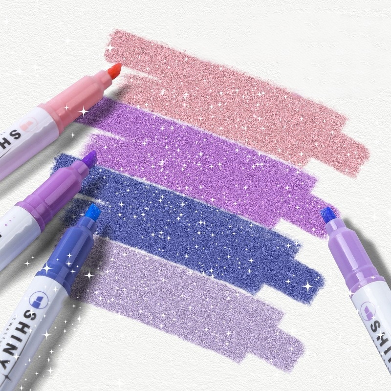 4 szt. Kolorowe brokatowe zakr – Copic Marker Sketch recenzja i cena