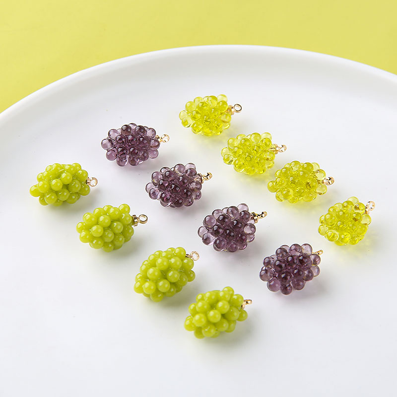6 szt. Urocze Małe Winogronka  – Resin Craft Projects recenzja i cena