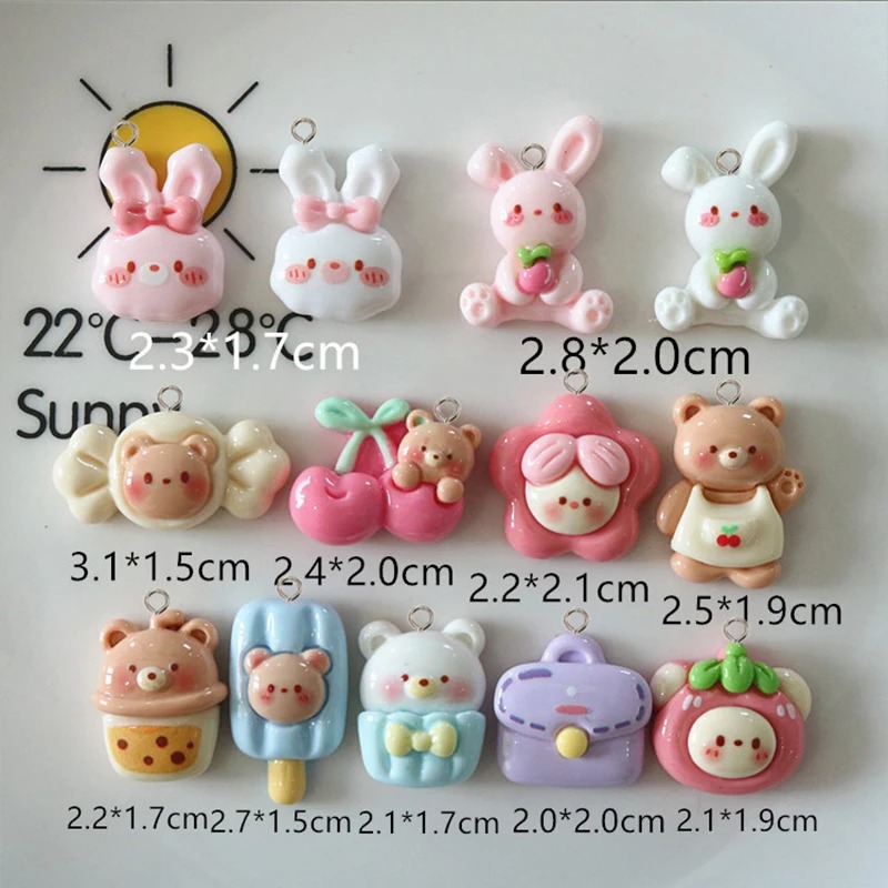 10 szt. Uroczych zawieszek z ż – Resin Craft Projects recenzja i cena