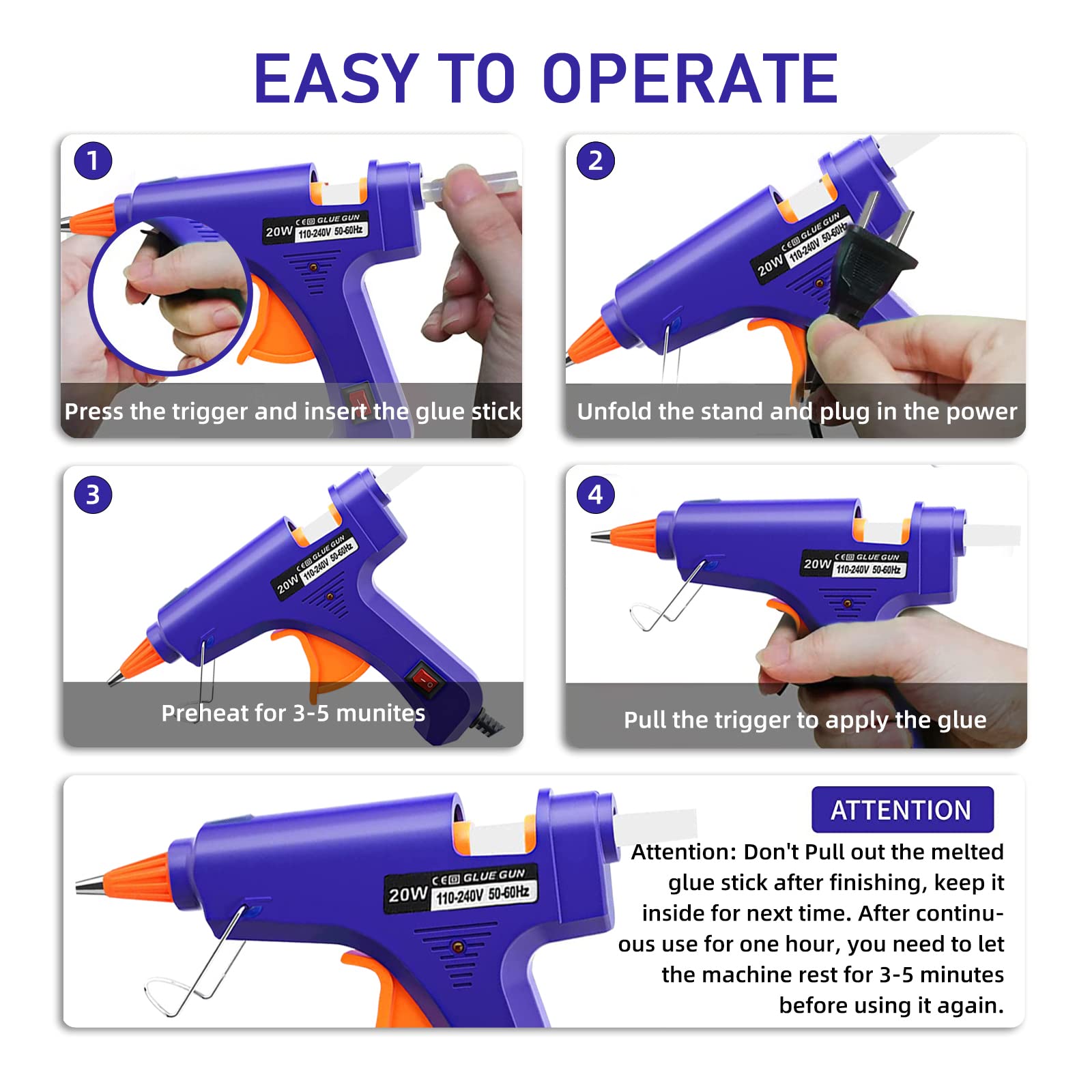 20W pistolet do klejenia na go – Heat Gun Small recenzja i cena