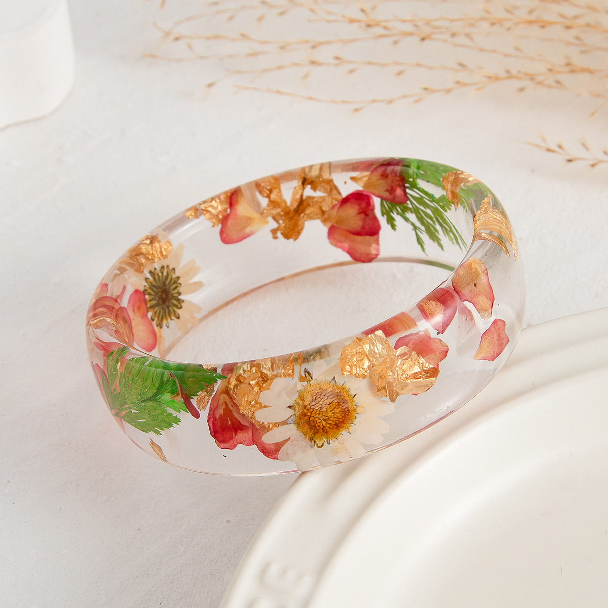 Vintage Flower Leaf Transparen – Dried Flower Bulk recenzja i cena