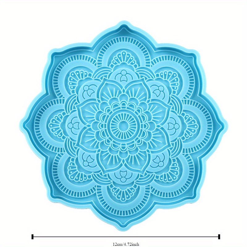 Mandala Coaster Silicone Mold  – Resin Craft Ideas recenzja i cena