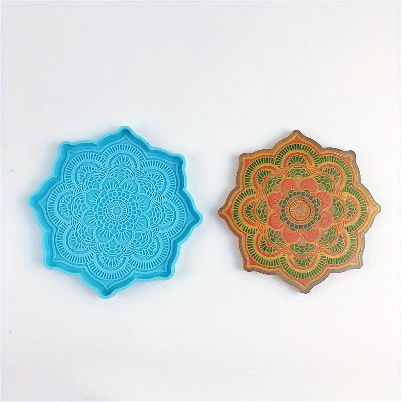 Mandala Coaster Silicone Mold  – Resin Craft Ideas recenzja i cena