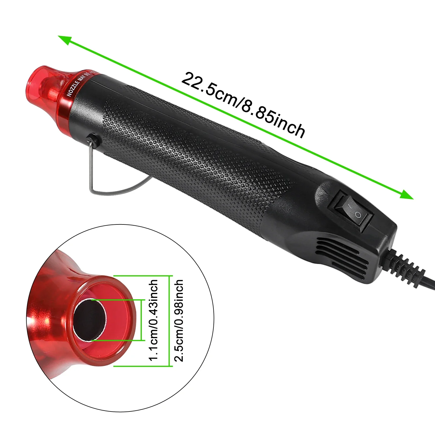 Zestaw rurek termokurczliwych  – Heat Gun Small recenzja i cena